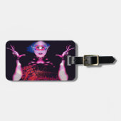 エイリアン幽霊ラゲージタグ ラゲッジタグ (正面横)