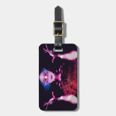 エイリアン幽霊ラゲージタグ ラゲッジタグ (正面縦)