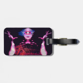 エイリアン幽霊ラゲージタグ ラゲッジタグ (裏面横)