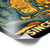 エイリアン建物ピラミッド建築クルー フォトプリント            (角)