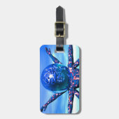 エイリアン彫刻 ラゲッジタグ (正面縦)