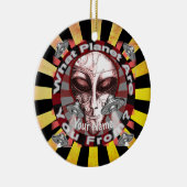 エイリアン惑星オーナメント セラミックオーナメント (右)