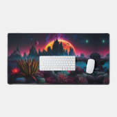 エイリアン惑星セッティングムーン デスクマット (キーボード&マウス)