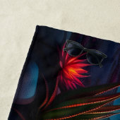 エイリアン惑星セッティングムーン ビーチタオル (インサイチュ)