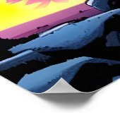 エイリアン惑星、エイリアン戦争機械 | AIアートポスター ポスター (角)