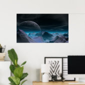 エイリアン惑星 ポスター (ホームオフィス)