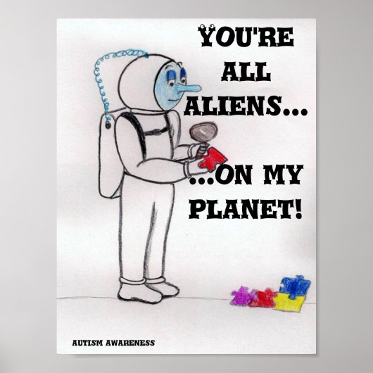 エイリアン惑星 ポスター (正面)