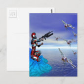 エイリアン惑星 ポストカード (正面/裏面)