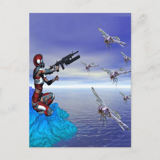 エイリアン惑星 ポストカード (正面)