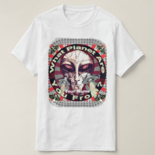 エイリアン惑星Tシャツ Tシャツ