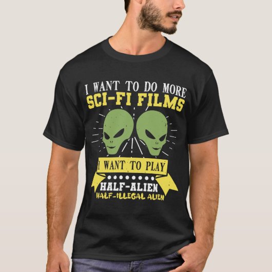 エイリアン愛好家のギフト Tシャツ (正面)