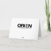 エイリアン感謝していをテーマ素晴らしにした サンキューカード (裏面)