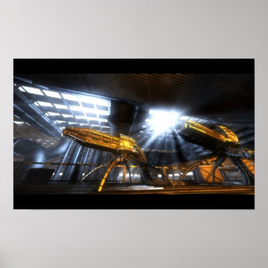 エイリアン戦艦 ポスター (正面)