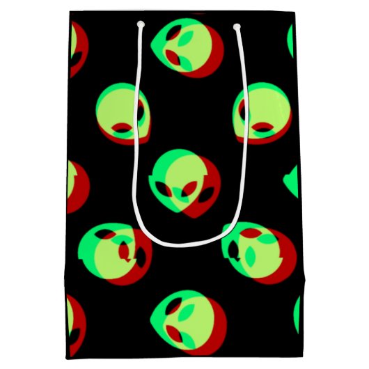 エイリアン抱き枕 ミディアムペーパーバッグ (裏面)