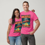 エイリアン拉致される火星問題がある Tシャツ (ユニセックス)