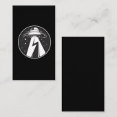 エイリアン拉(ら)致(ち)地球外宇宙船 名刺 (正面/裏面)