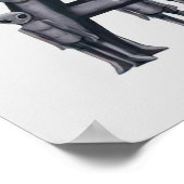 エイリアン文字 ポスター (角)