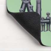 エイリアン文字 マウスパッド (コーナー)