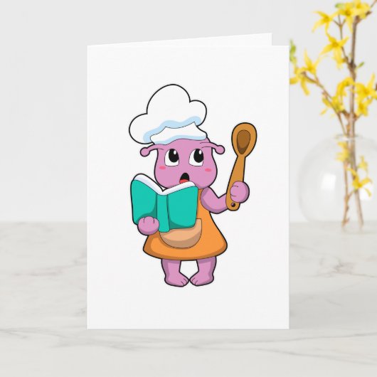 エイリアン料理師の料理本 カード (黄色い花)