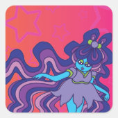 エイリアン星 スクエアシール (正面)