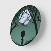 エイリアン時計E.T.ギフトエイリアンデコール&キープサケ ラウンド壁時計 (傾斜)