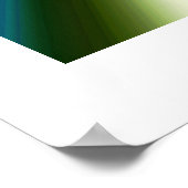 エイリアン植物ライフ型枠アート ポスター (角)