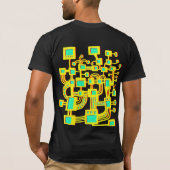 エイリアン機械 – 色 Tシャツ (裏面)