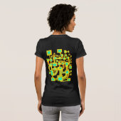 エイリアン機械 – 色 Tシャツ (裏面フル)