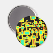 エイリアン機 マグネット (正面/裏面)