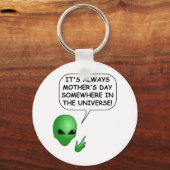 エイリアン母の日 キーホルダー (正面)