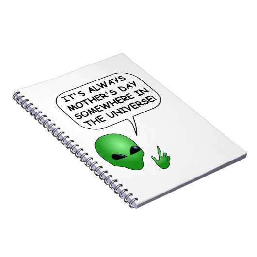 エイリアン母の日 ノートブック (右側)