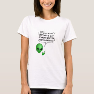エイリアン母の日 Tシャツ