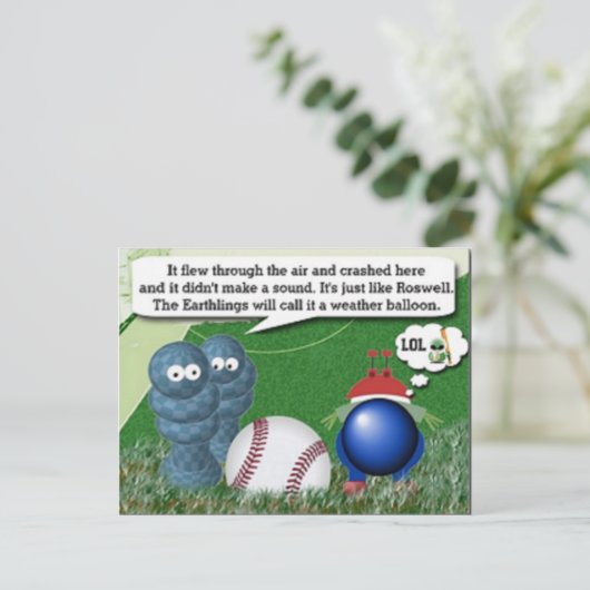 エイリアン液 ポストカード (スタンド正面)