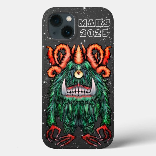エイリアン火星環化生物 Case-Mate iPhoneケース (裏面)