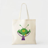 エイリアン熱狂するトートバッグ トートバッグ (正面)
