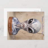 エイリアン父の日 シーズンポストカード (正面/裏面)