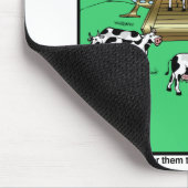 エイリアン牛 マウスパッド (コーナー)