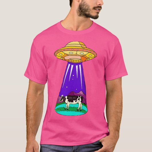 エイリアン牛 Tシャツ (正面)