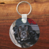 エイリアン犬テスラ キーホルダー (正面)