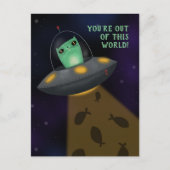 エイリアン猫 シーズンポストカード (正面)