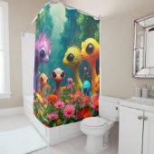 エイリアン生物 シャワーカーテン (インサイチュ)