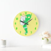 エイリアン男の赤ちゃん ラージ壁時計 (ホーム)