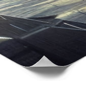 エイリアン界の基地 | AIアートポスター ポスター (角)