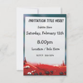 エイリアン界 招待状 (裏面)