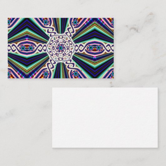 エイリアン発電所(単語を追加できる) 名刺 (正面/裏面)