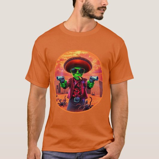 エイリアン盗賊 Tシャツ (正面)