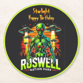 エイリアン目撃ロズウェル・ネーション・パーク！ ラウンドペーパーコースター (正面)