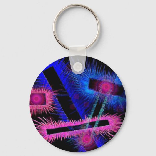 エイリアン眼 キーホルダー (正面)