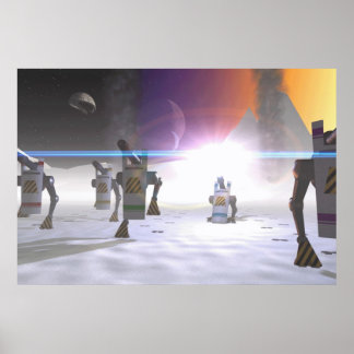 エイリアン着陸 ポスター