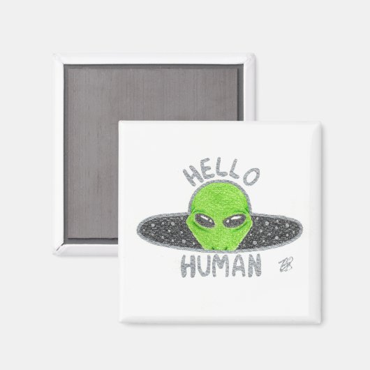 エイリアン磁石 マグネット (正面/裏面)